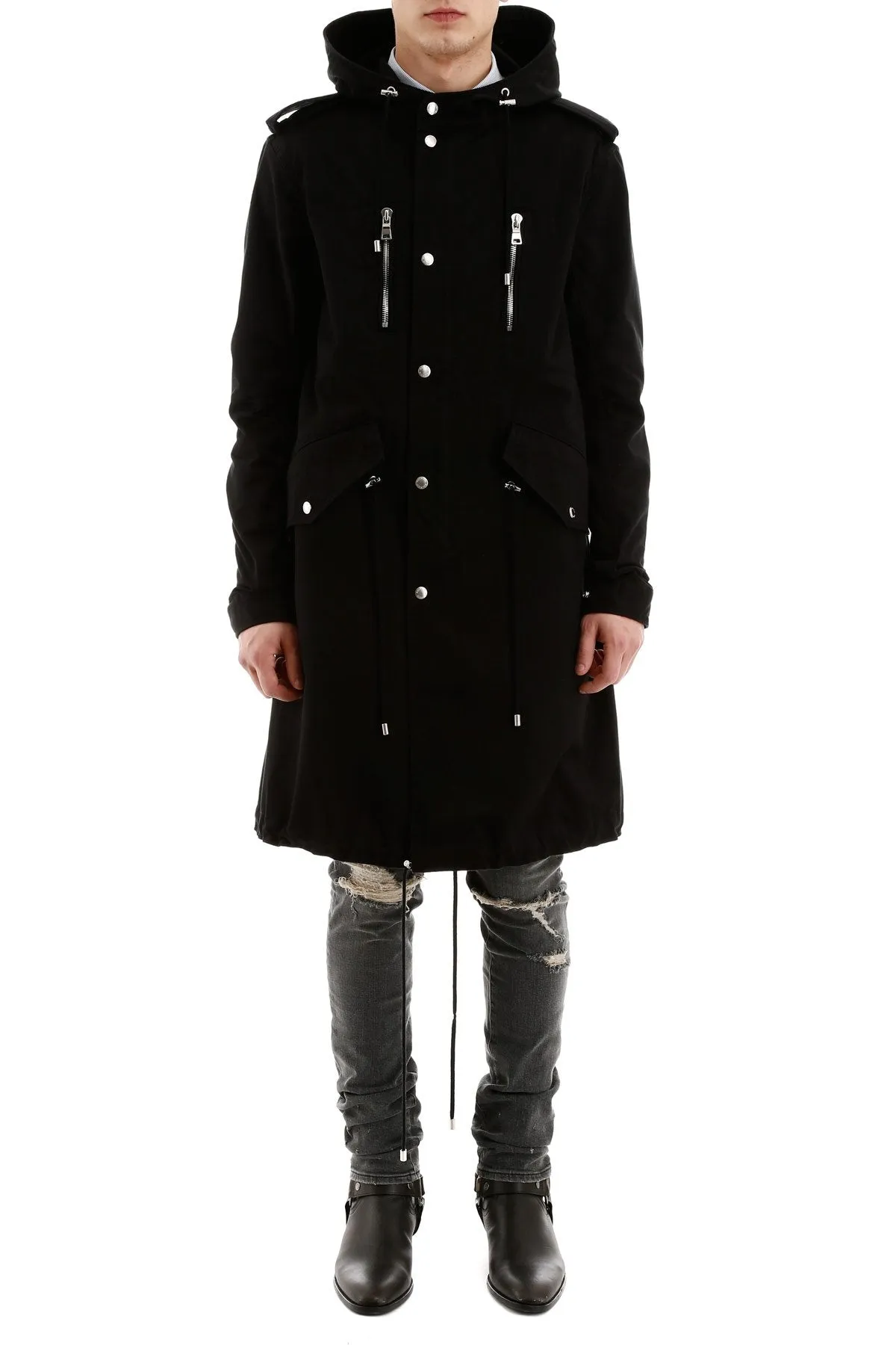 Balmain Hooded Parka