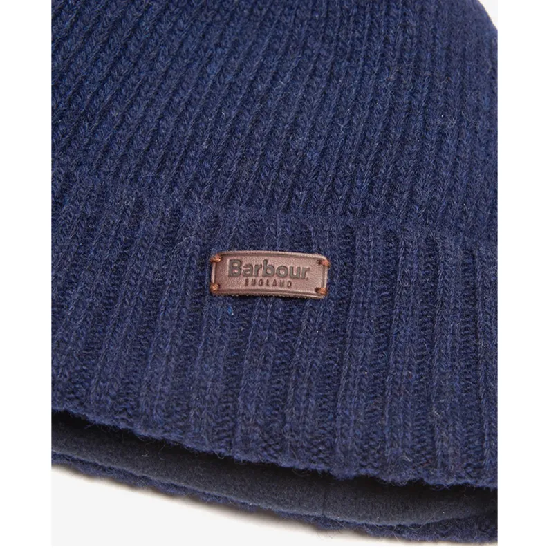Barbour Fleece Lined Carlton Beanie MHA0449NY31 Navy