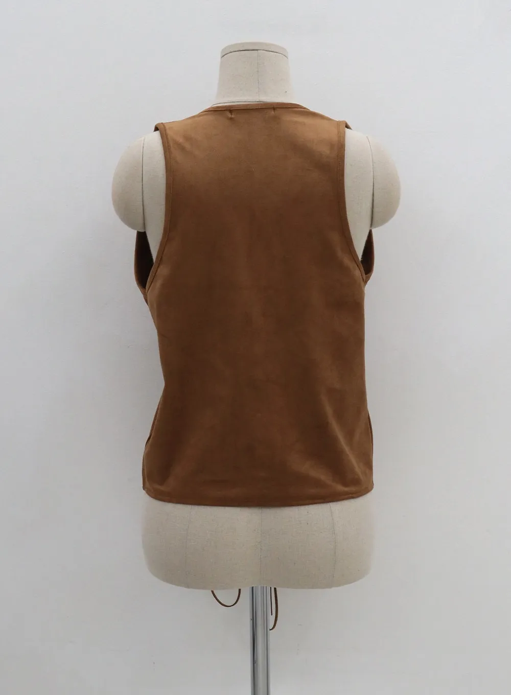 Bohemian Strap Suede Vest CG16