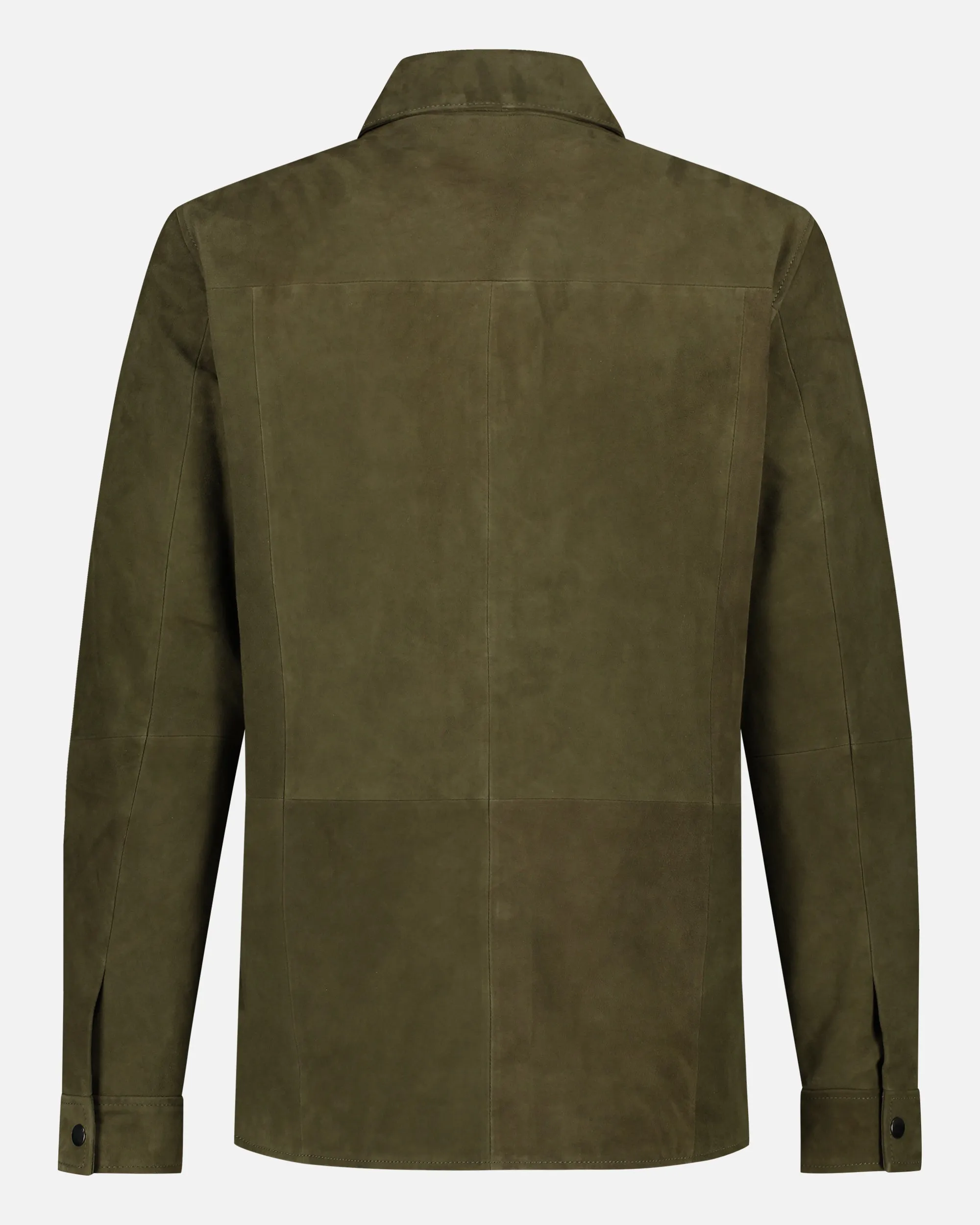 Charles | Classic Leather Shirt Jacket