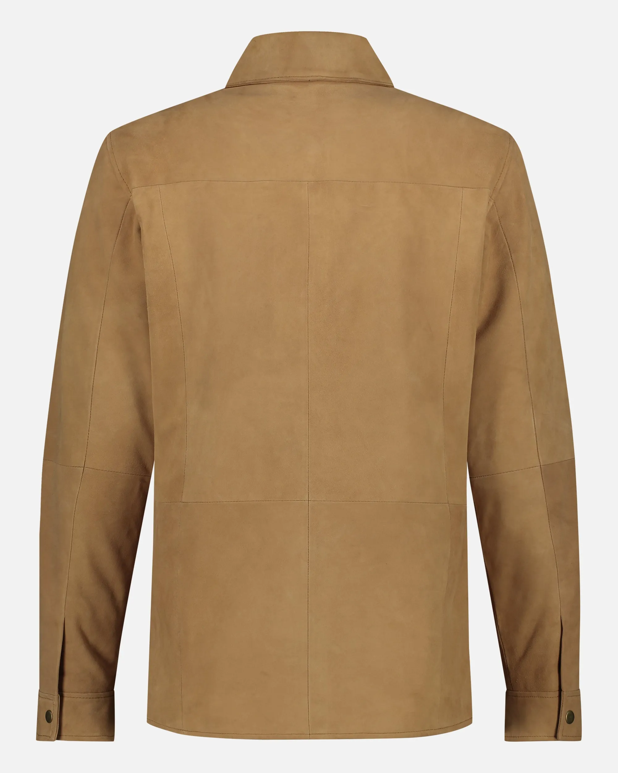 Charles | Classic Leather Shirt Jacket