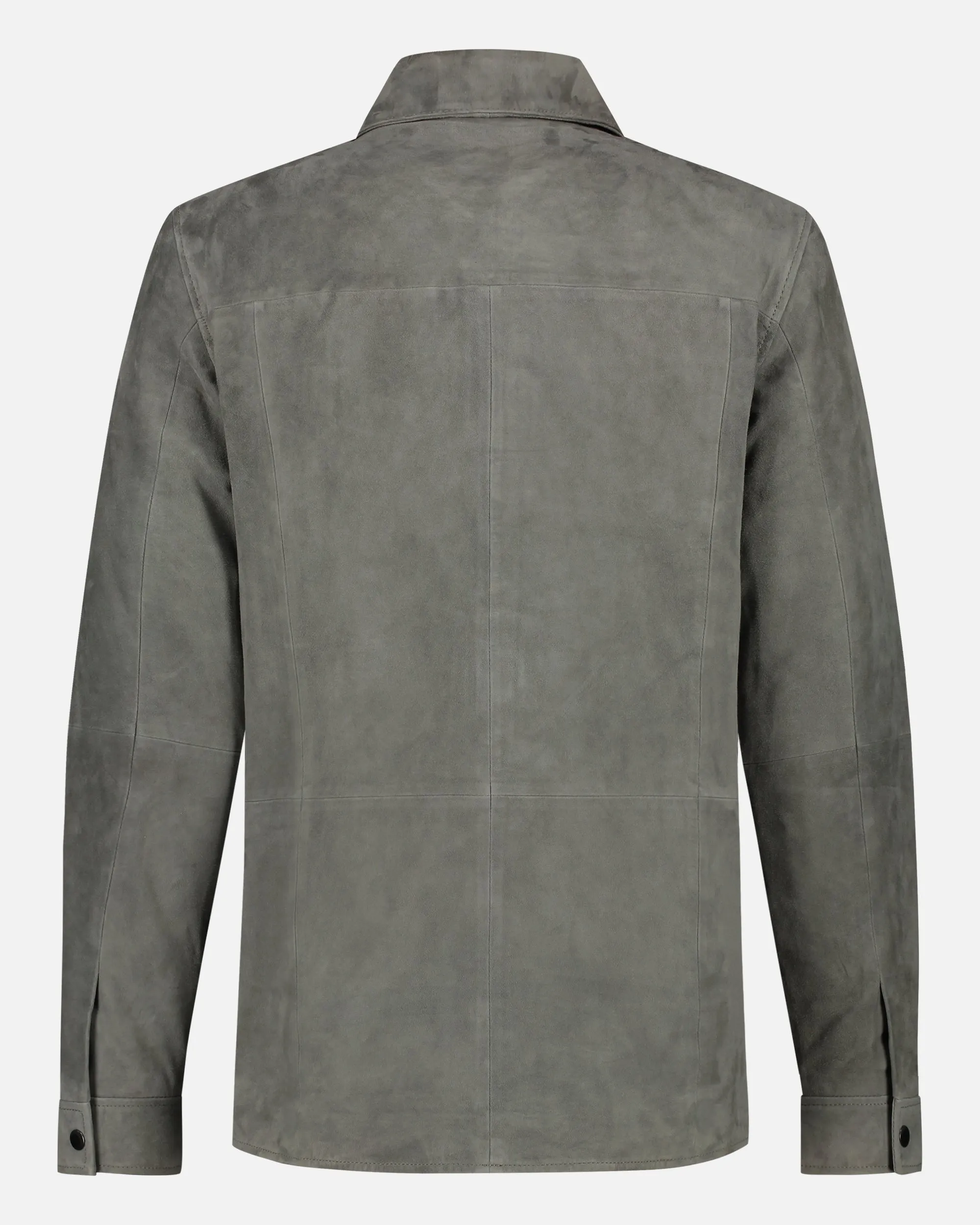 Charles | Classic Leather Shirt Jacket
