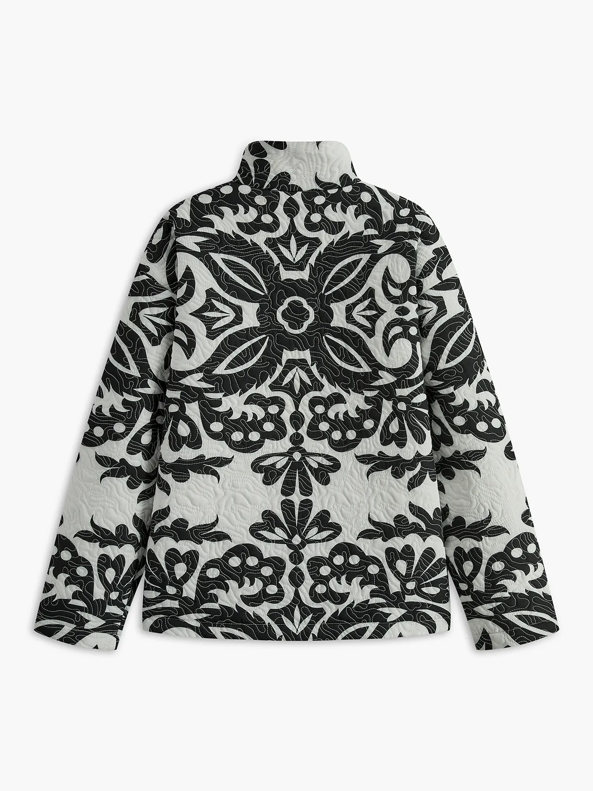Chicmy-Winter Outfits Christmas Thanksgiving Gift New Year's Eve Outfits Streetwear Fashion Retro Zipper Quilted Winter Coat