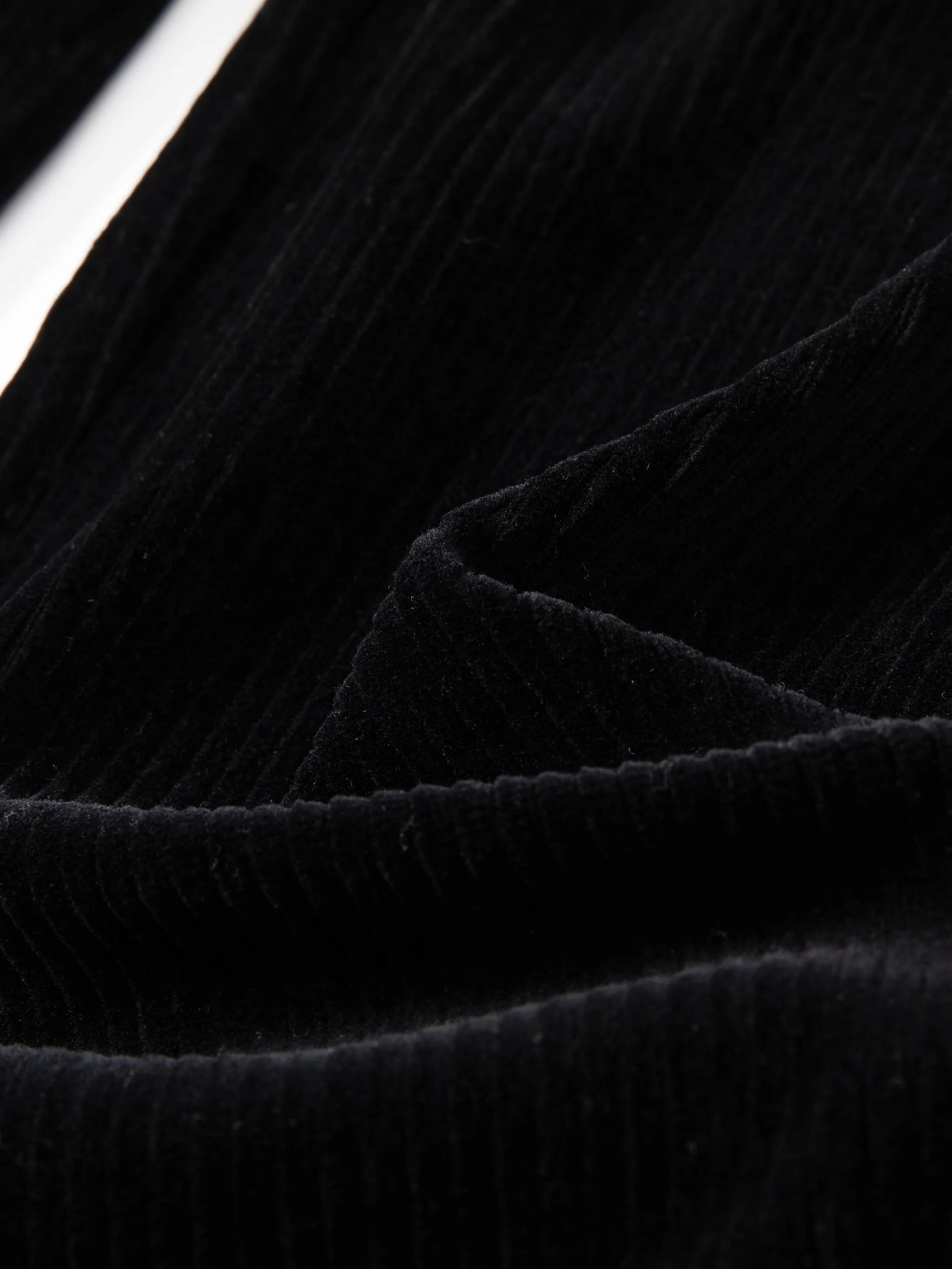 Corduroy Black Pants