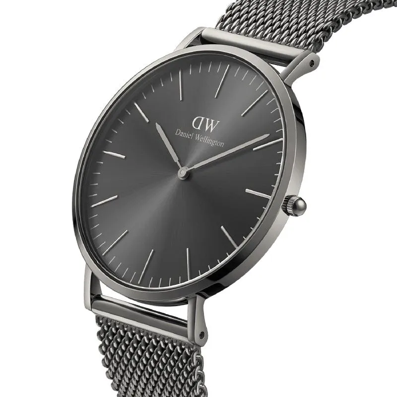 Daniel Wellington Classic Mesh Graphite Watch 40mm