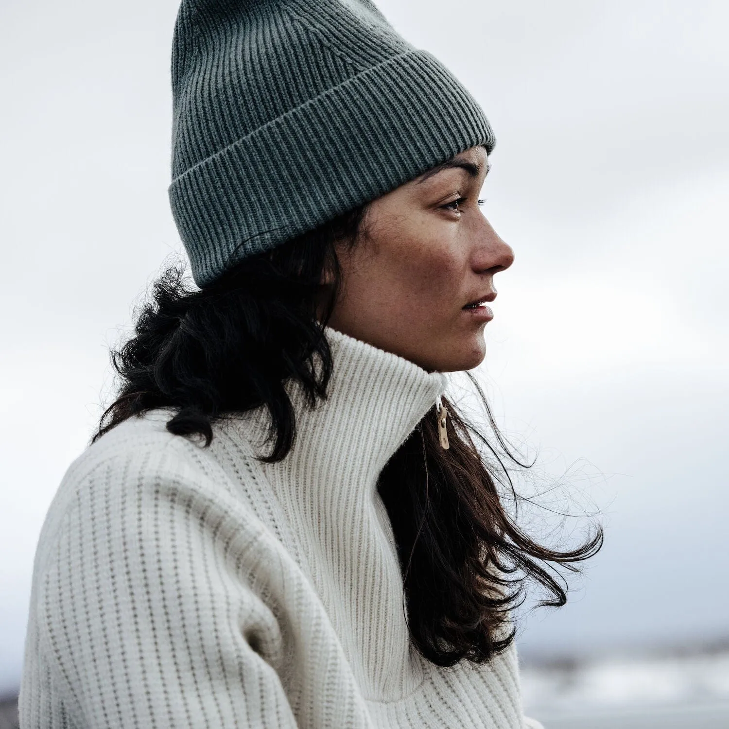 Directional Rib Beanie