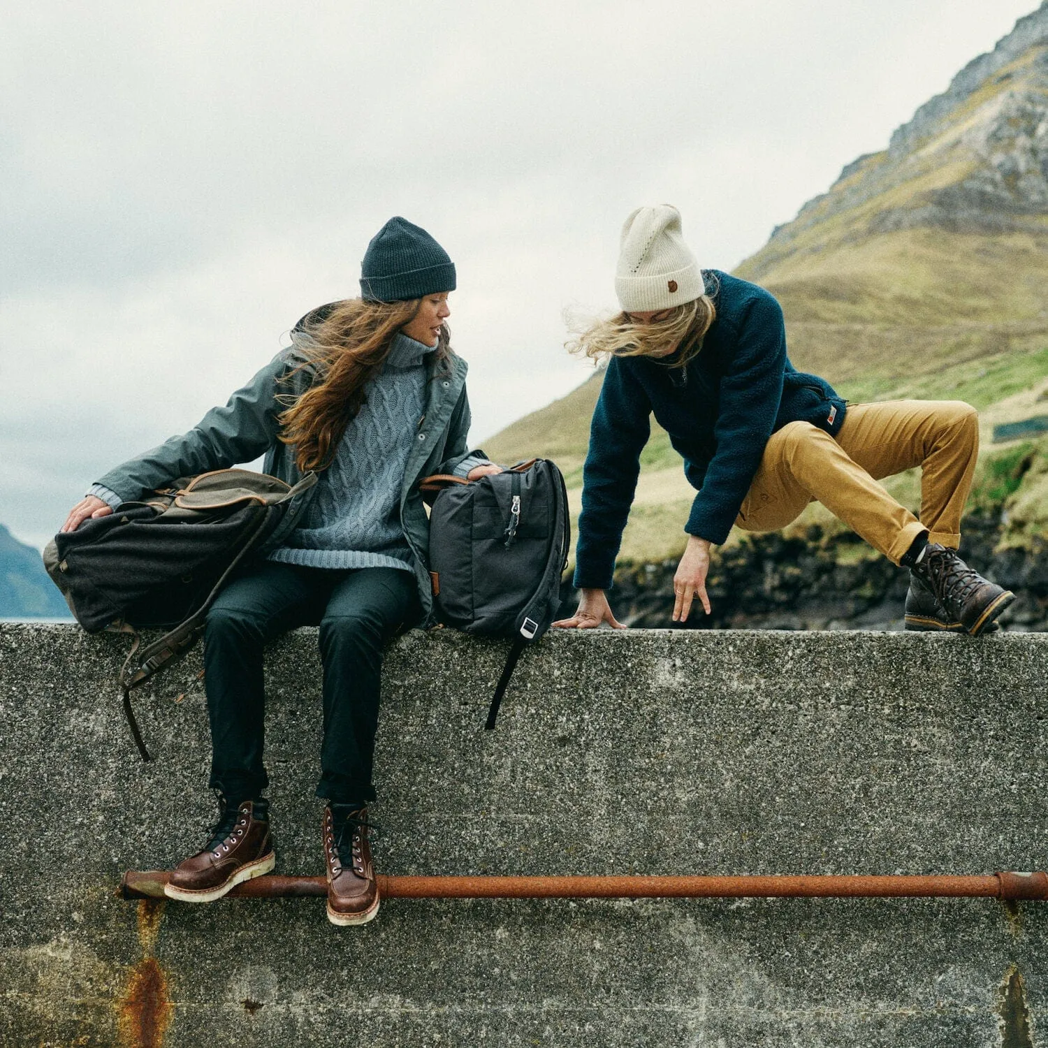Directional Rib Beanie