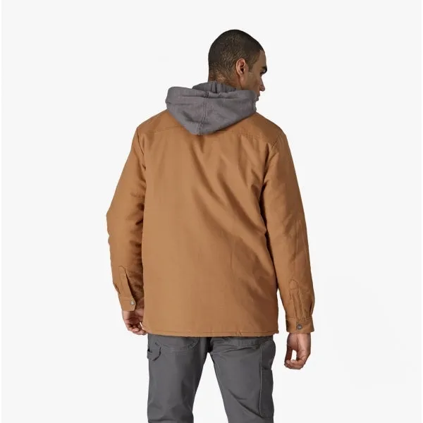 DUCK Mens Hooded Jacket Brown