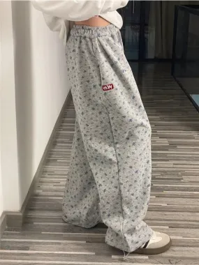 Girlary Y2k Vintage Baggy Sweatpants Woman's Oversized Korean Style Harajuku Pants Kpop Streetwear Jogger Trousers Casual Spring