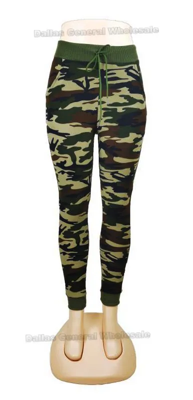 Girls Camouflage Jogger Pants Wholesale