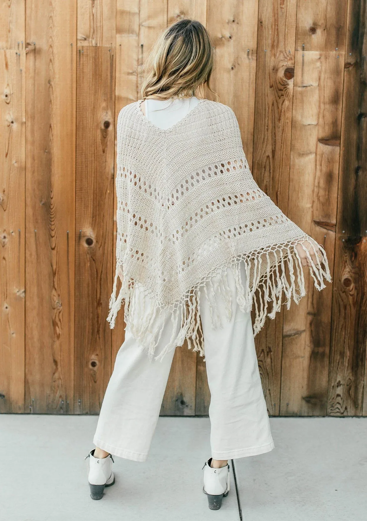Go For A Spin Crochet Poncho