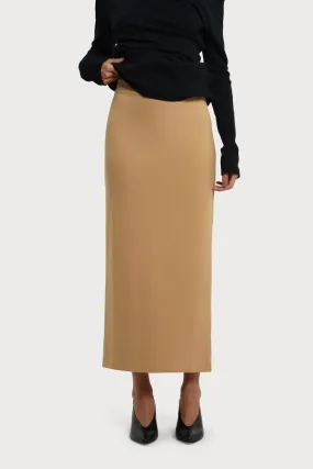 Lala Skirt Camel Brown
