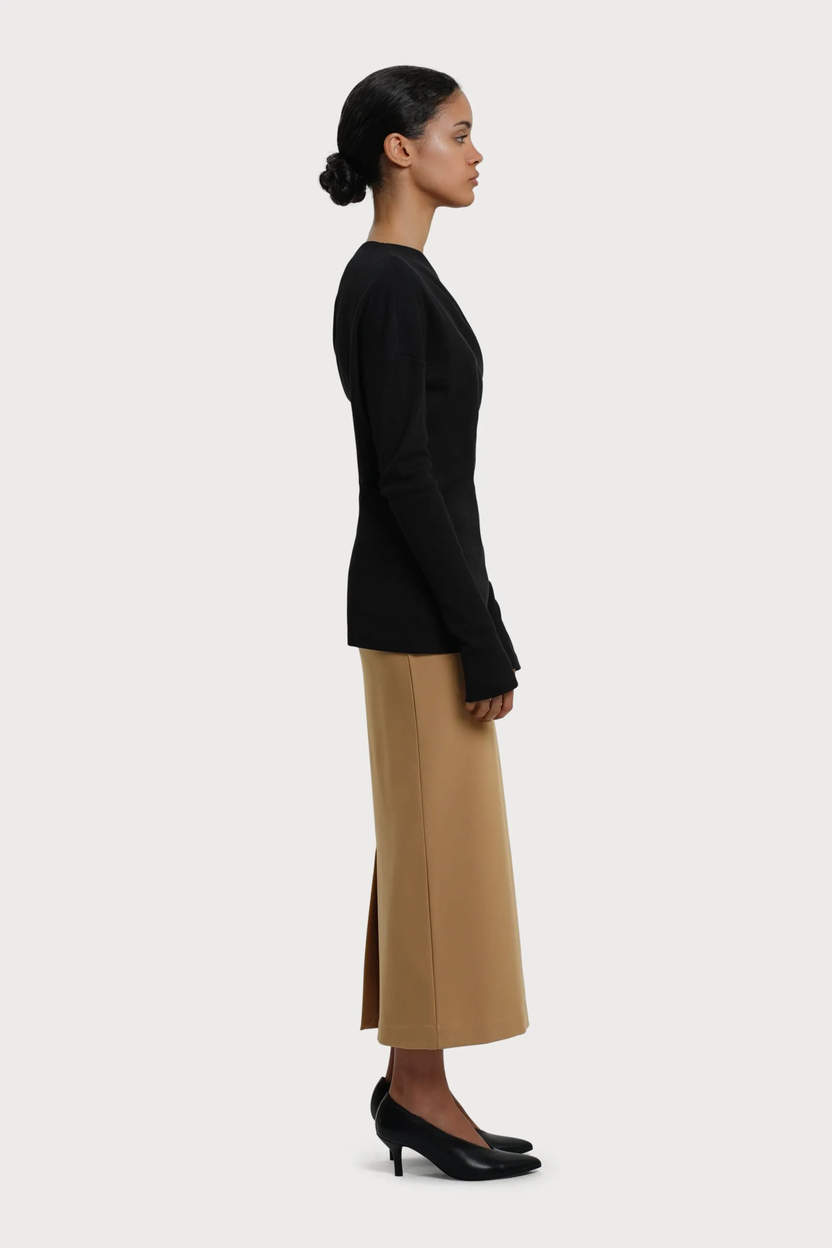Lala Skirt Camel Brown