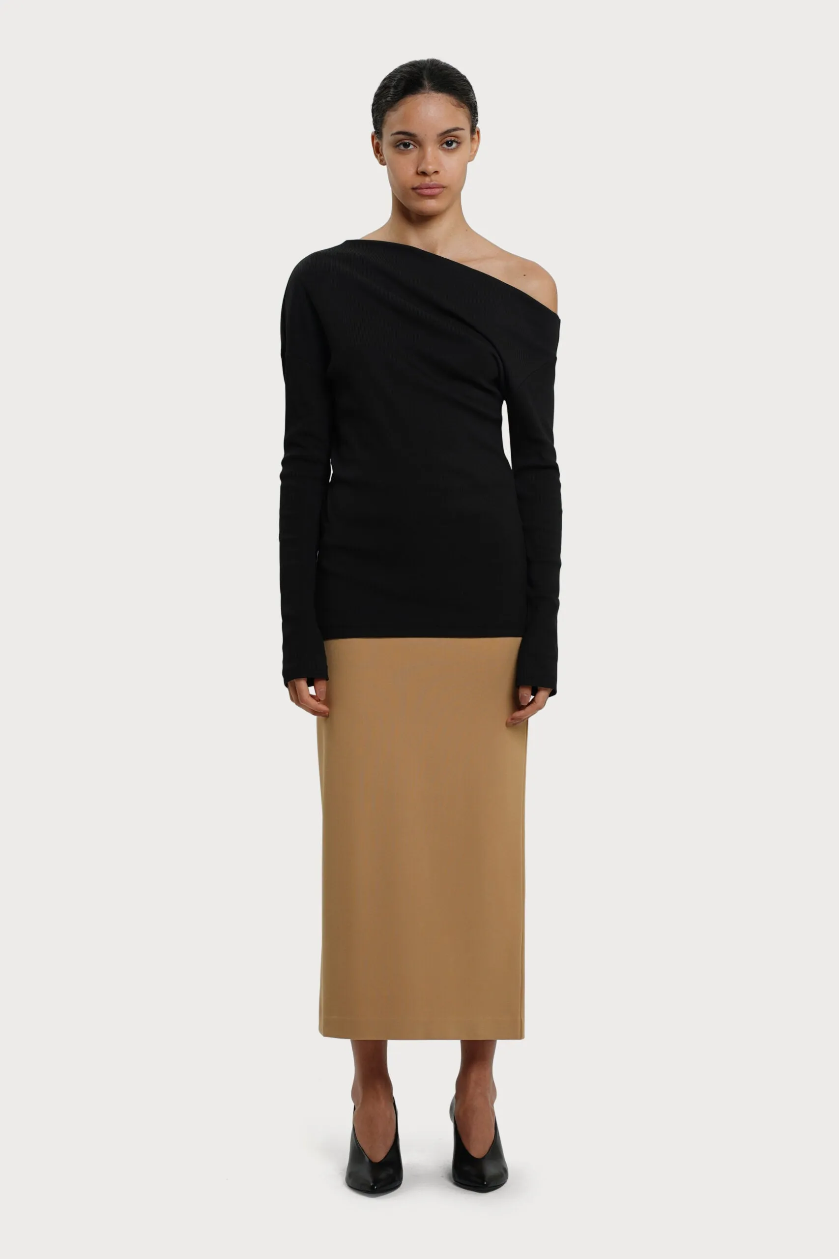 Lala Skirt Camel Brown