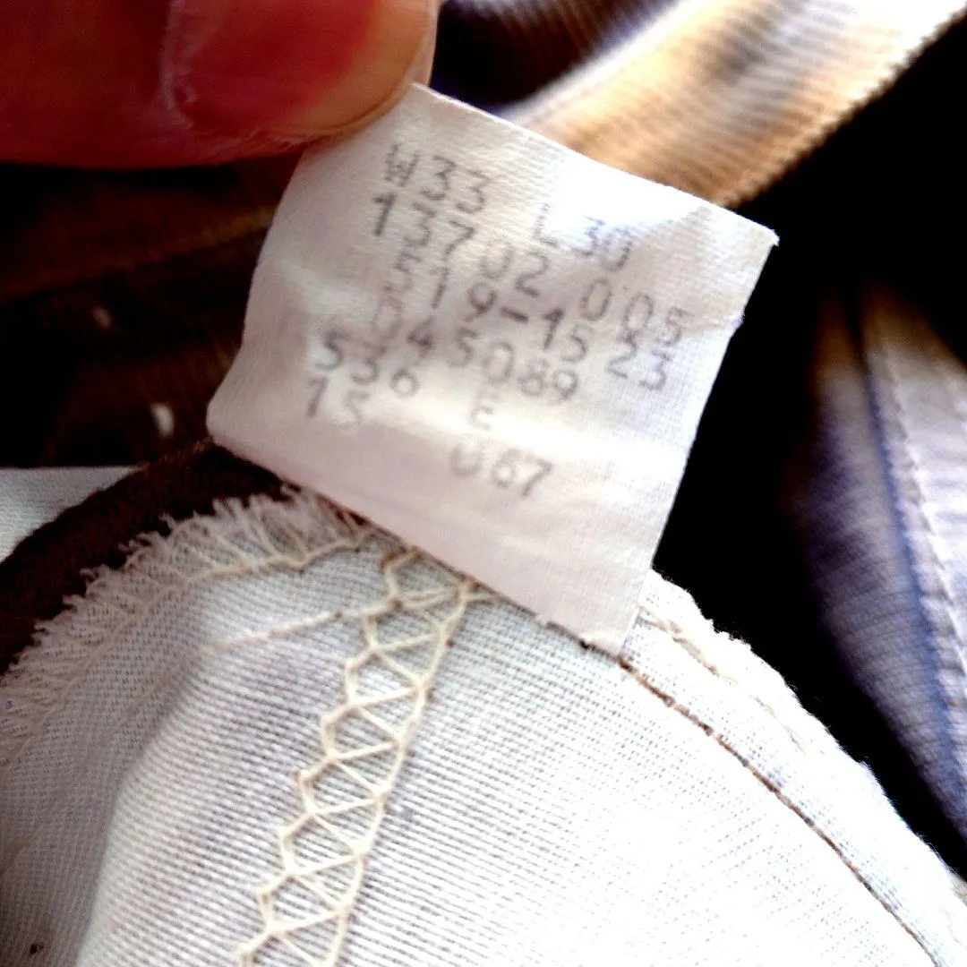 LEVI’S 519 corduroy pants deadstock リーバイス519 コーディロイパンツ アメリカ製　デッド