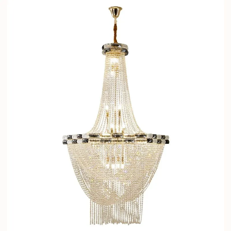 Othom - European Duplex Gold Design Crystal Chandelier