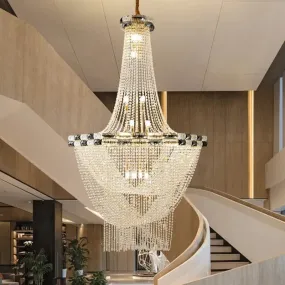 Othom - European Duplex Gold Design Crystal Chandelier