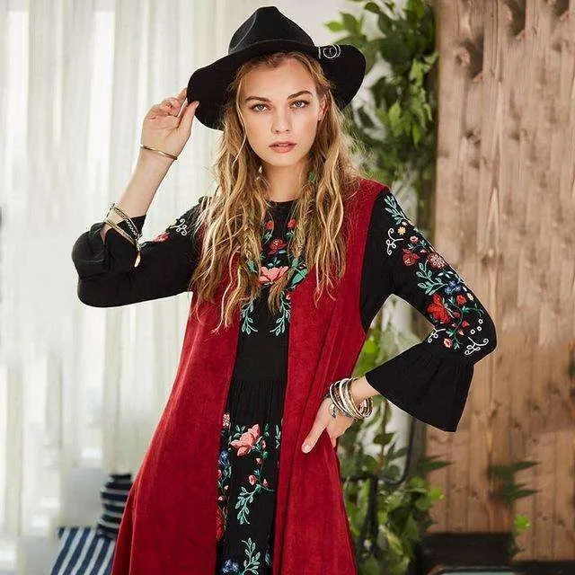 Red Tassel Vest