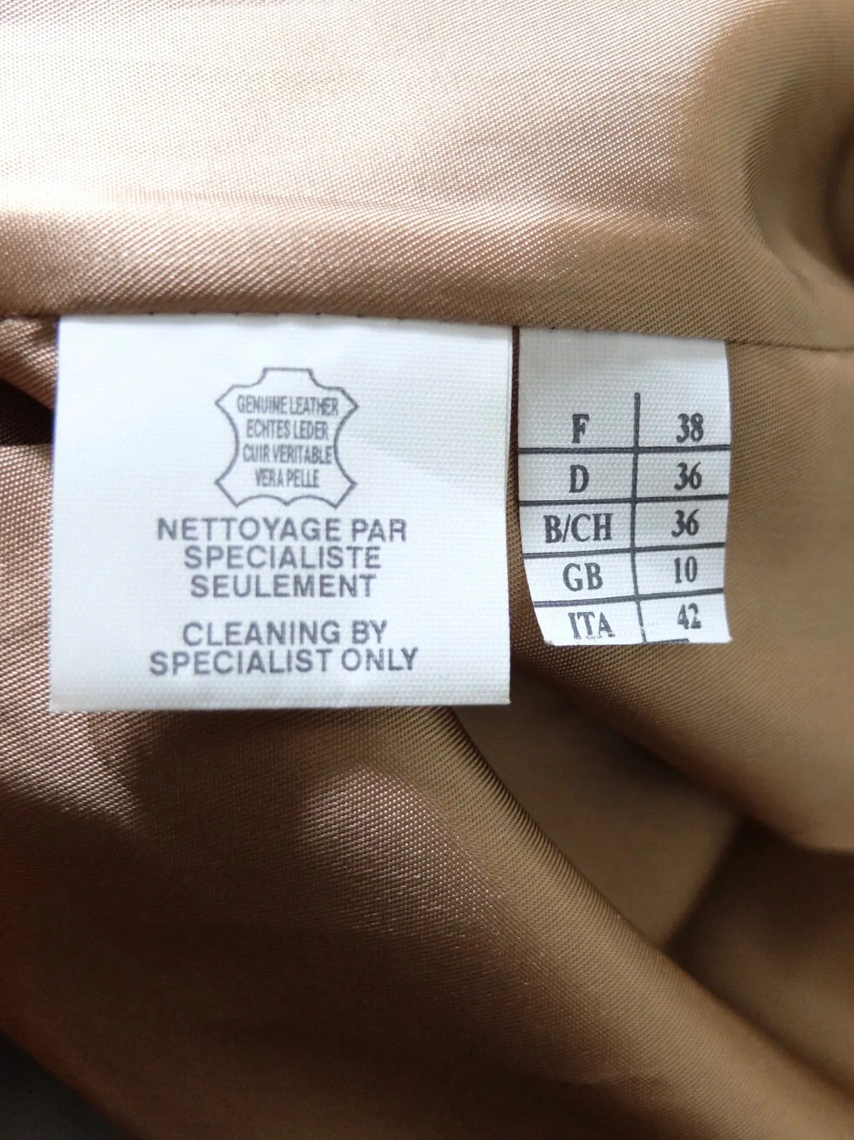 Vintage 90s Y2K Tan Brown Suede Leather High Waisted Below-the-Knee A-Line Midi Skirt | 29 Inch Waist