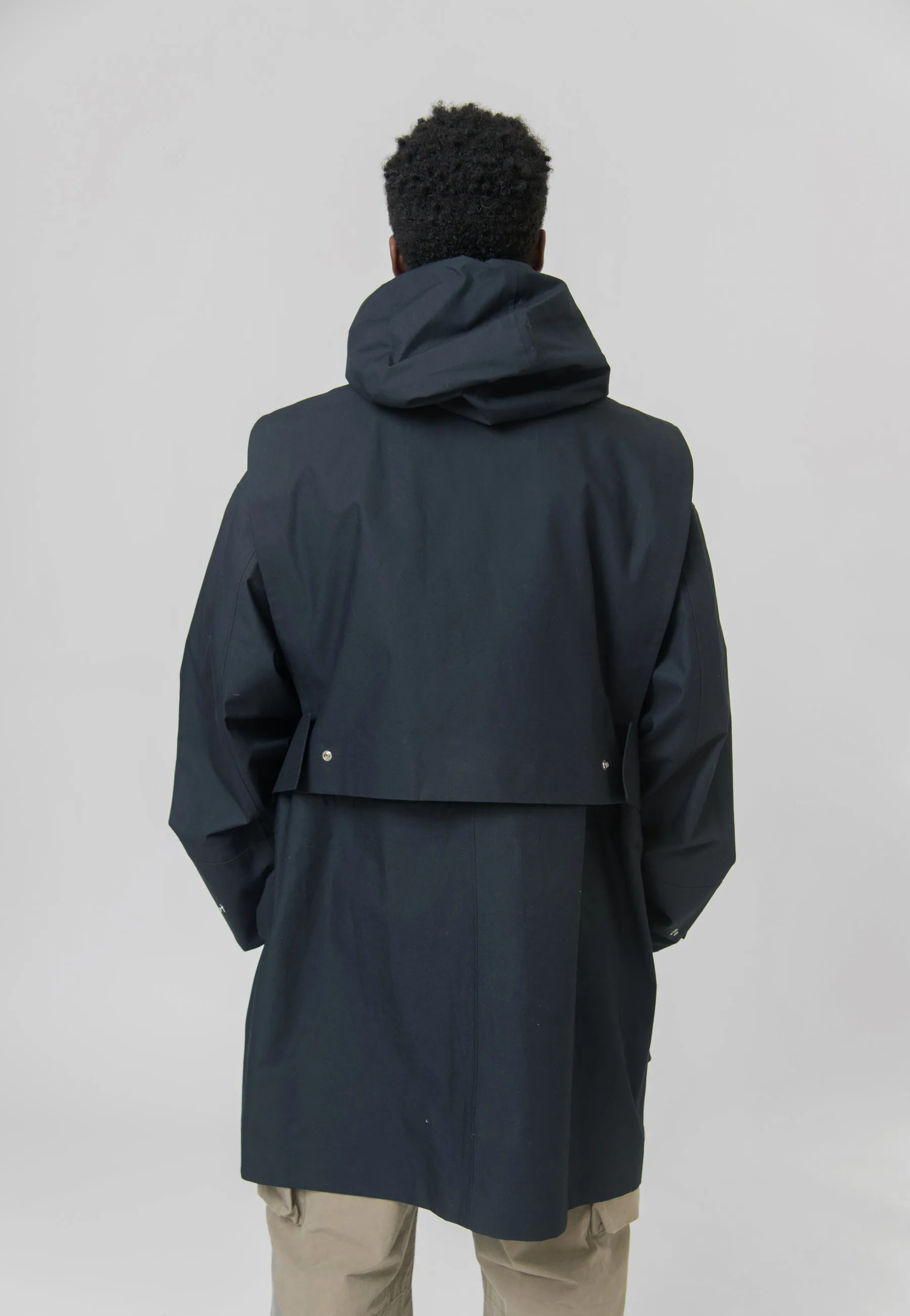 Water Repellent Cotton Parka Midnight J47AA0105